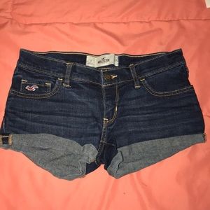 Low rise hollister shorts